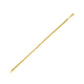 3.5mm 14k Yellow Gold Bismark Bracelet