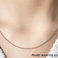 14k White Gold Round Cable Link Chain (1.50 mm)