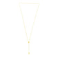 14k Yellow Gold Rosary Necklace