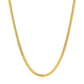 14k Yellow Gold Classic Solid Miami Cuban Chain (2.60 mm)