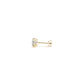 1/2 cttw Lab Grown Round Diamond Stud Earrings 14k Yellow Gold (G/VS2)