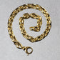 14k Yellow Gold Polished Oval Link Bracelet