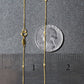 Bead Links Pendant Chain in 14k Yellow Gold (1.50 mm)