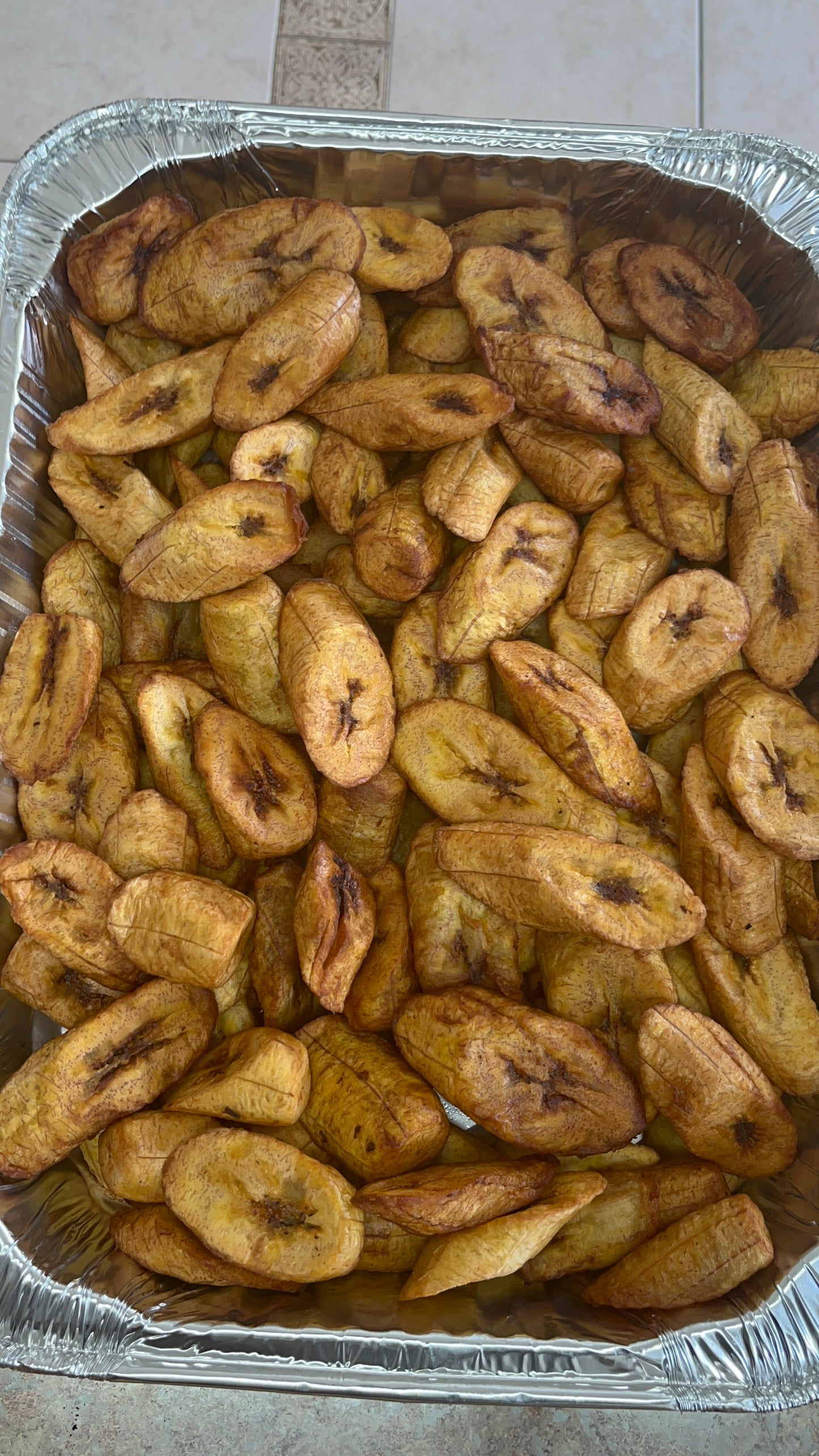 Small Event Tray Of Plantain