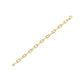 14k Yellow Gold French Cable Link Bracelet  (6.00 mm)