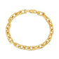 6.1mm 14k Yellow Gold French Cable Chain Bracelet
