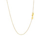 Puffed Heart Pendant in 10k Yellow Gold