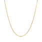 18k Yellow Gold Diamond Cut Cable Link Chain (1.10 mm)