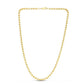Moon Cut Bead Chain in 14k Yellow Gold (4.0 mm)