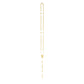 14K Yellow Gold Rosary Necklace
