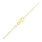 14k Yellow Gold with Round Roman Coin Pendant