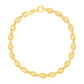 14k Yellow Gold High Polish Mariner Link Bracelet (5.4mm)