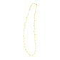 14K Yellow Gold Necklace with Dangling Stars