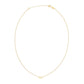 14K Yellow Gold Aquarius Necklace