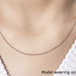 14k White Gold Round Cable Link Chain (1.30 mm)