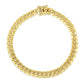 14k Yellow Gold Semi Solid Miami Cuban Bracelet (10.70 mm)