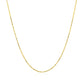 14k Yellow Gold Diamond Cut Bead Chain (0.90 mm)