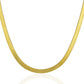 Imperial Herringbone Chain in 10k Yellow Gold (5.00 mm)
