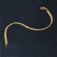 Double Rope Chain Bracelet in 10k Yellow Gold