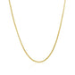 14k Yellow Gold Round Box Chain (1.30 mm)