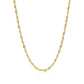 14k Yellow Gold Light Rope Chain (2.50 mm)