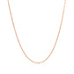 14k Rose Gold Diamond Cut Cable Link Chain (1.10 mm)