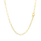 14K Yellow Gold Delicate Paperclip Chain (2.10 mm)