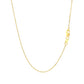 14k Yellow Gold Bar Pendant with Diamonds