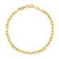 14k Yellow Gold French Cable Chain Bracelet  (3.60 mm)