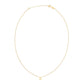 14K Yellow Gold Gemini Necklace