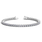 Lab Grown Round Diamond Tennis Bracelet in 14k White Gold (6 cctw F/G  VS2/SI1)