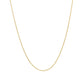 14k Yellow Gold Oval Cable Link Chain (0.85 mm)