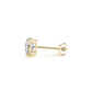 4 cttw Certified IGI Lab Grown Round Diamond Earrings 14k Yellow Gold (G/VS2)