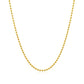 14k Yellow Gold Bead Chain 1.5mm (1.50 mm)
