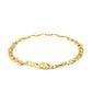 5.5mm 10k Yellow Gold Mariner Link Bracelet
