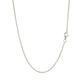 Sterling Silver Textured Angel Wing Necklace