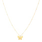 14k Yellow Gold Ppillon Butterfly Necklace