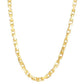 14k Yellow Gold French Cable Link Chain (4.80 mm)