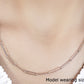 14k White Gold Wire Paperclip Chain (2.70 mm)