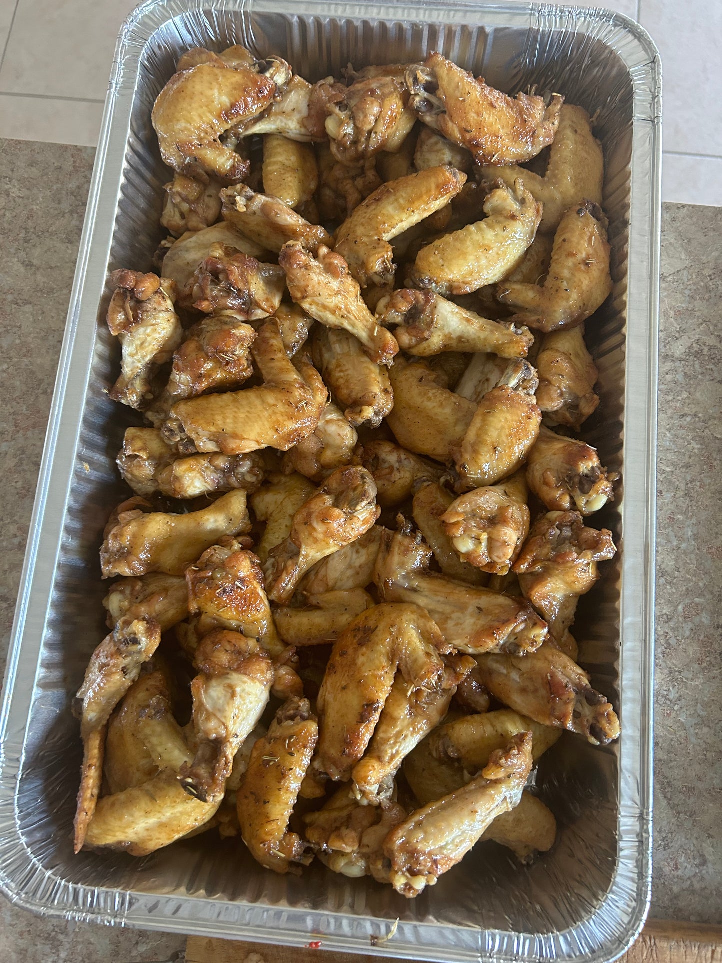 Large Event Tray Of Chicken Wings