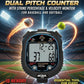ULTRAK 435 Pitch Counter With Strike Percentage & Pitch Speed Monitor - 10 Memory Stopwatch