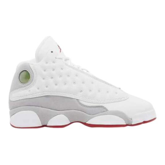 Jordan 13 Retro Kids Shoes White/True Red/Wolf Grey