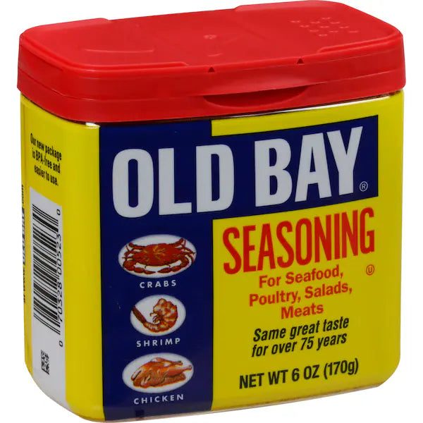 Old Bay Seasoning Original - Classic Chesapeake Spice Blend, 6 oz (Case of 8)