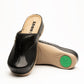 Aria I by LEON- Women’s Leather Clog- Twin Elastic Side Panels for Bunion Relief