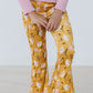 Dandelions in Fall Ribbed Velvet Bells