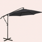 10 ft Cantilever Patio Umbrella with Crank – Multiple Colors