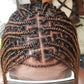 Knotless Braid Wig, Dark Honey Blond, Swiss Full Lace, Glueless - Helen