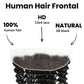 Deep Wave 13x4 HD Lace Human Hair Frontal