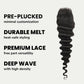 Deep Wave 2x6 HD Lace Human Hair Closure