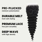 Deep Wave 5x5 HD Lace Human Hair Closure